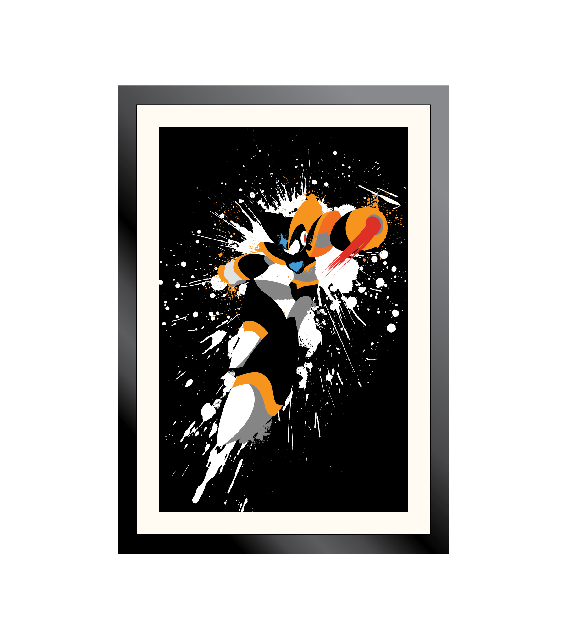 Bass (Forte)  Splatter Art Poster