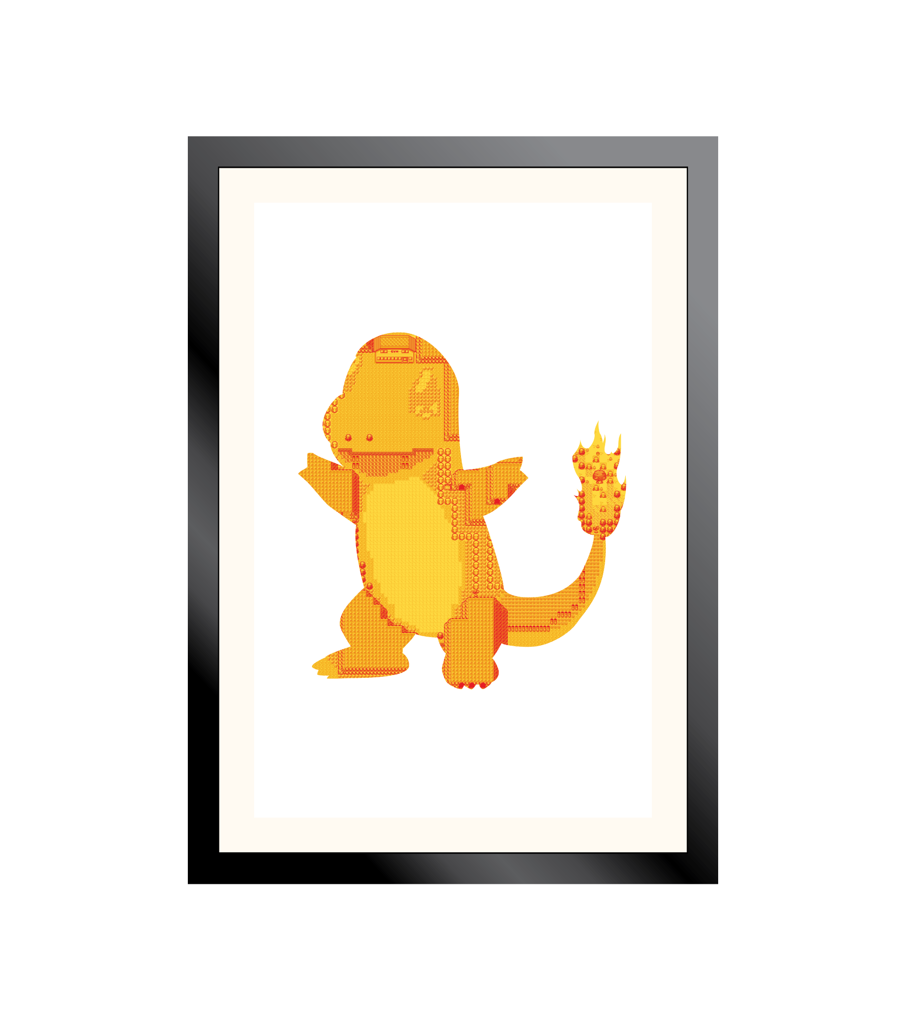 Charmander Sprite Map Portrait